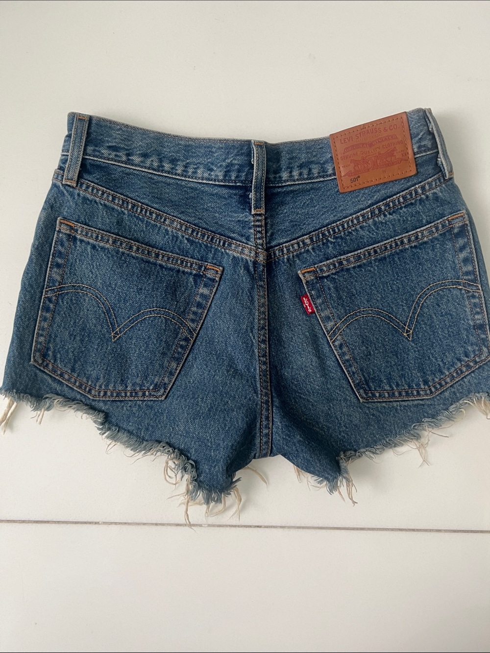Levi’s Denim 501 Original fit Cutoff Women's Shorts - Blue